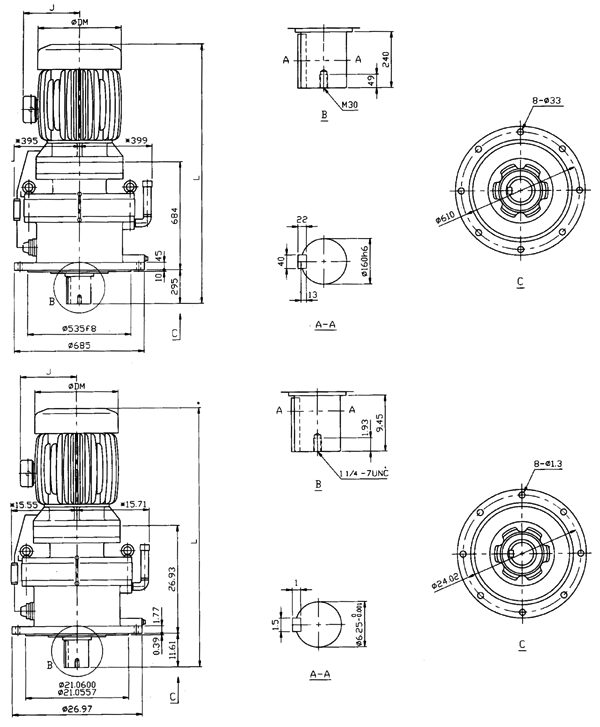 600ϵД[݆pٙCpʽγߴ(TDVM623/16TDVM623/18TVM624/16TVM624/18TVM625/17TVM625/19TDVM626/19TDVM627/19